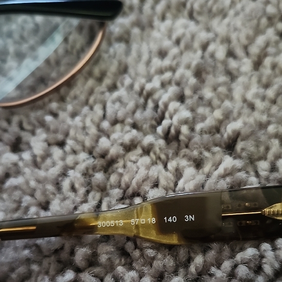 Michael Kors Black and Gold Sunglasses